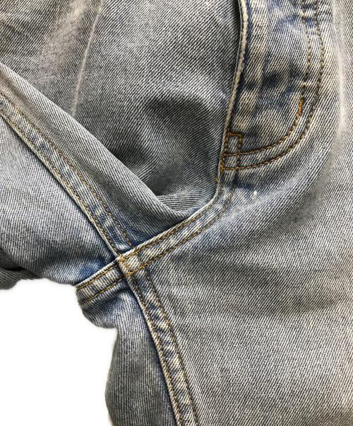 Sea Room lynn（シールームリン）Sea Room lynn (シールームリン) HOLE CRASH ボタンフライデニムパンツ ブルー サイズ:24の古着・服飾アイテム