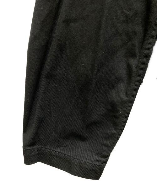 BLACK Scandal Yohji Yamamoto（ブラックスキャンダルヨウジヤマモト）BLACK Scandal Yohji Yamamoto (ブラックスキャンダルヨウジヤマモト) コットンドリルパイピングポケットジャケット ブラック サイズ:2の古着・服飾アイテム
