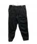 BLACK Scandal Yohji Yamamoto（ブラックスキャンダルヨウジヤマモト）の古着「COTTON DRILL MULTI POCKET DRAWSTRING PANTS」｜ブラック