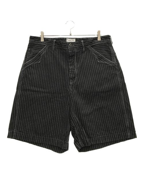 SCHOTT BROS.（ショット）SCHOTT BROS. (ショット) OLD HICKORY DENIM SHORTS ブラック サイズ:36の古着・服飾アイテム