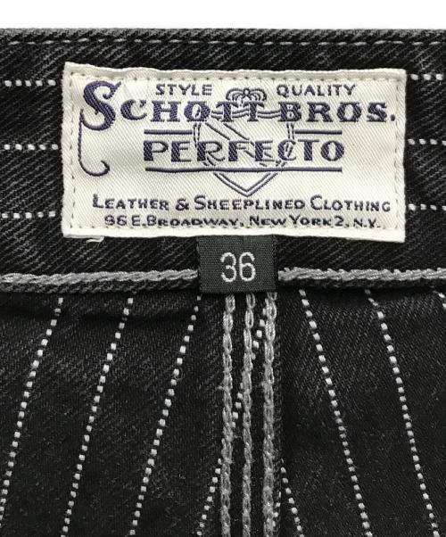 SCHOTT BROS.（ショット）SCHOTT BROS. (ショット) OLD HICKORY DENIM SHORTS ブラック サイズ:36の古着・服飾アイテム