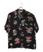 SCHOTT BROS.ショット）の古着「アロハシャツ」｜ブラック