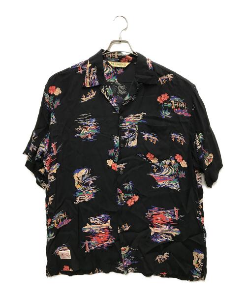 SCHOTT BROS.（ショット）SCHOTT BROS. (ショット) アロハシャツ ブラック サイズ:XLの古着・服飾アイテム