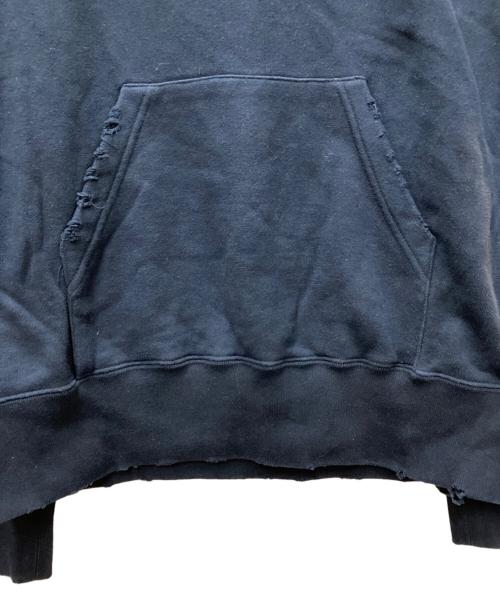 sacai（サカイ）sacai (サカイ) FRAGMENT DESIGN (フラグメントデザイン) プルオーバーパーカー ネイビー サイズ:2の古着・服飾アイテム