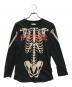 Hysteric Glamour（ヒステリックグラマー）の古着「ボーンプリントカットソー」｜ブラック