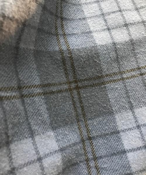 UNUSED（アンユーズド）UNUSED (アンユーズド) Check pants ブルー サイズ:1の古着・服飾アイテム
