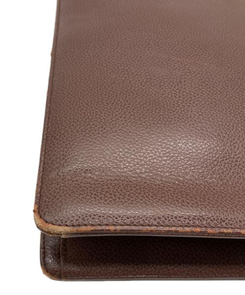 COACH（コーチ）COACH (コーチ) レザーブリーフケース ブラウンの古着・服飾アイテム