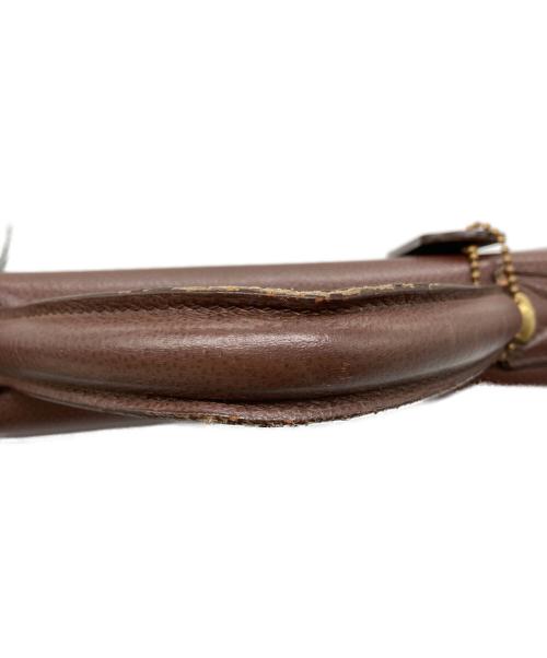 COACH（コーチ）COACH (コーチ) レザーブリーフケース ブラウンの古着・服飾アイテム