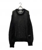 SUGARHILLシュガーヒル）の古着「MOHAIR LOOSE KNIT」｜ブラック