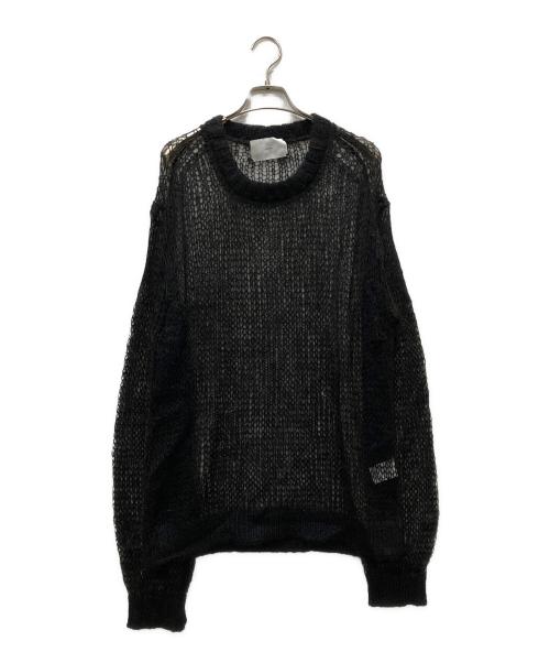 SUGARHILL（シュガーヒル）SUGARHILL (シュガーヒル) MOHAIR LOOSE KNIT ブラック サイズ:3の古着・服飾アイテム