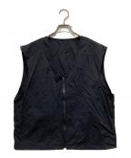 SimplyComplicatedシンプリーコンプリケイティド）の古着「LIGHT SHELL UTILITY VEST」｜ブラック