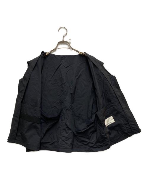 SimplyComplicated（シンプリーコンプリケイティド）SimplyComplicated (シンプリーコンプリケイティド) LIGHT SHELL UTILITY VEST ブラック サイズ:FREEの古着・服飾アイテム