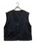 SimplyComplicated（シンプリーコンプリケイティド）の古着「LIGHT SHELL UTILITY VEST」｜ブラック