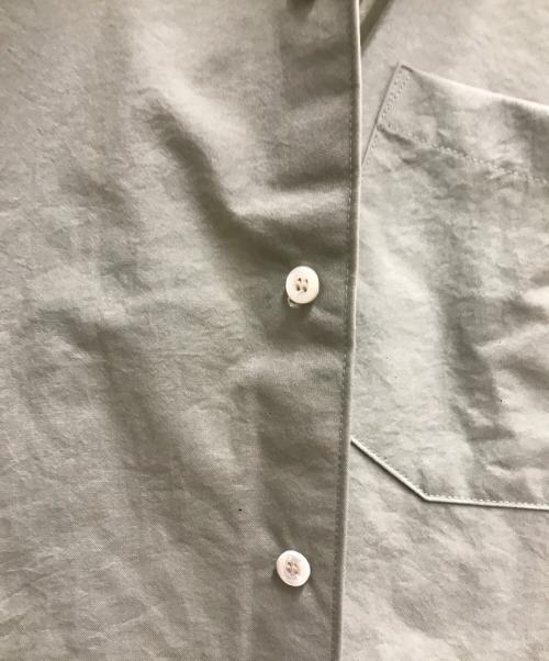 SimplyComplicate（シンプリーコンプリケイテッド）SimplyComplicate (シンプリーコンプリケイテッド) FRAME NYLON SHIRT グリーン サイズ:2の古着・服飾アイテム