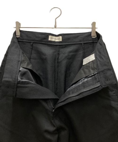 SimplyComplicate（シンプリーコンプリケイテッド）SimplyComplicate (シンプリーコンプリケイテッド) ウールワイドパンツ ブラック サイズ:2の古着・服飾アイテム