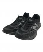 NEW BALANCEニューバランス）の古着「ローカットスニーカー」｜ブラック