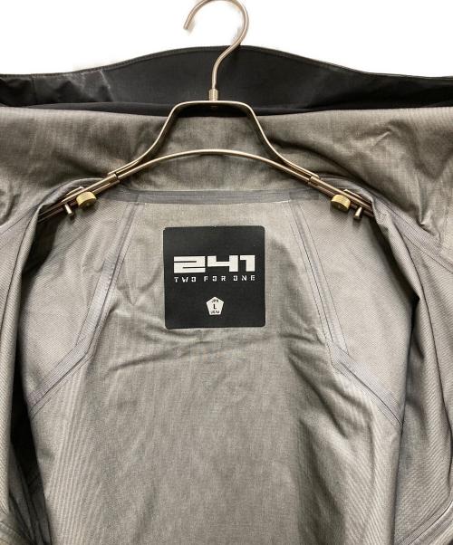 241（トゥーフォーワン）241 (トゥーフォーワン) シーカージャケット ブラック サイズ:Lの古着・服飾アイテム