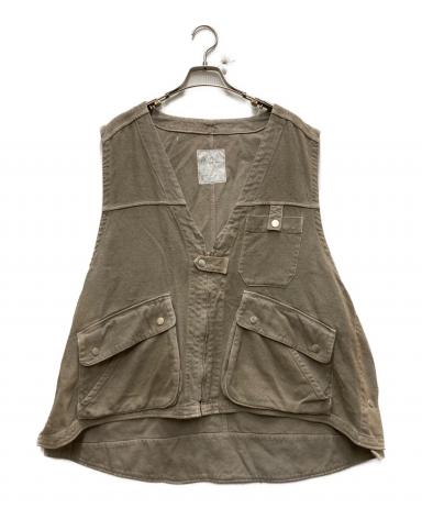 中古・古着通販】ANCELLM (アンセルム) C/R DUCK UTILITY VEST