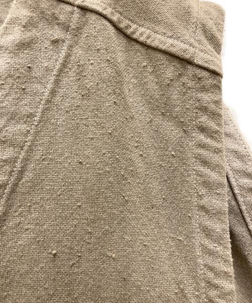 ANCELLM（アンセルム）ANCELLM (アンセルム) C/R DUCK UTILITY VEST ベージュ サイズ:2の古着・服飾アイテム