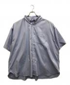 FreshServiceフレッシュサービス）の古着「DRY OXFORD CORPORATE S/S B.D SHIRT」｜ブルー