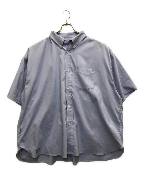 FreshService（フレッシュサービス）FreshService (フレッシュサービス) DRY OXFORD CORPORATE S/S B.D SHIRT ブルー サイズ:Lの古着・服飾アイテム