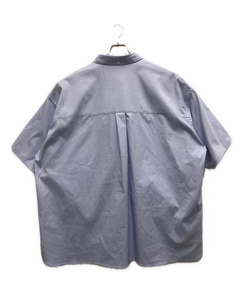 FreshService（フレッシュサービス）FreshService (フレッシュサービス) DRY OXFORD CORPORATE S/S B.D SHIRT ブルー サイズ:Lの古着・服飾アイテム