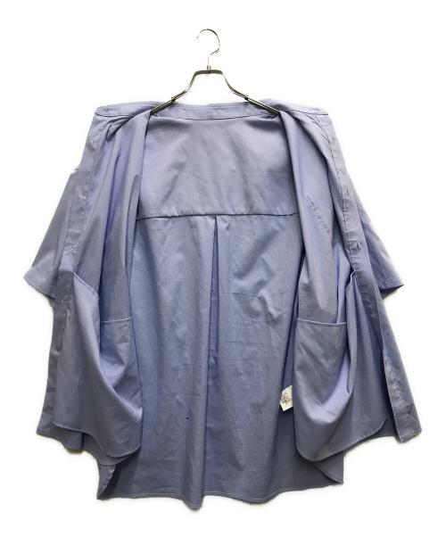 FreshService（フレッシュサービス）FreshService (フレッシュサービス) DRY OXFORD CORPORATE S/S B.D SHIRT ブルー サイズ:Lの古着・服飾アイテム