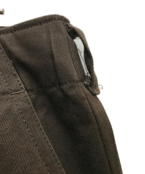 kan（カン）kan (カン) WESTPOINT CHINO WIDE PANT ブラウン サイズ:Lの古着・服飾アイテム