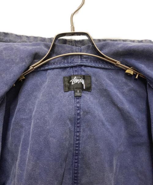 stussy（ステューシー）stussy (ステューシー) 22SS STONE WASH WORK JACKET インディゴ サイズ:Sの古着・服飾アイテム