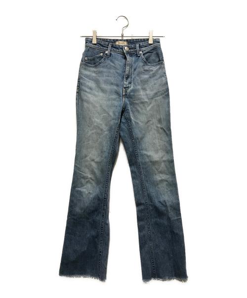 YANUK（ヤヌーク）YANUK (ヤヌーク) セミフレアデニムパンツ インディゴ サイズ:23の古着・服飾アイテム