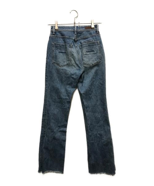 YANUK（ヤヌーク）YANUK (ヤヌーク) セミフレアデニムパンツ インディゴ サイズ:23の古着・服飾アイテム