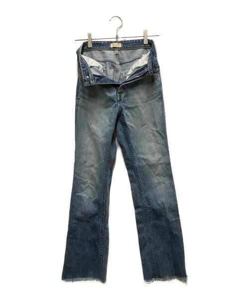 YANUK（ヤヌーク）YANUK (ヤヌーク) セミフレアデニムパンツ インディゴ サイズ:23の古着・服飾アイテム