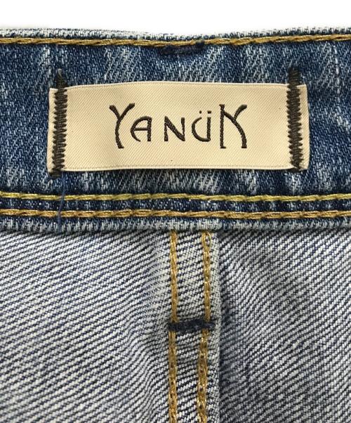 YANUK（ヤヌーク）YANUK (ヤヌーク) セミフレアデニムパンツ インディゴ サイズ:23の古着・服飾アイテム