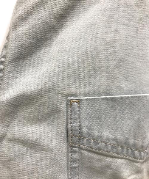 Calvin Klein（カルバンクライン）Calvin Klein (カルバンクライン) Short Sleeve Bleach Out Denim Shirt ブルー サイズ:Lの古着・服飾アイテム