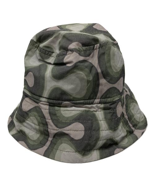 DRIES VAN NOTEN（ドリスヴァンノッテン）DRIES VAN NOTEN (ドリスヴァンノッテン) 幾何学柄バケットハットの古着・服飾アイテム