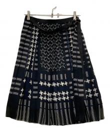 sacai（サカイ）の古着「ラップスカート」｜ネイビー