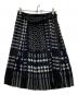 sacai（サカイ）の古着「ラップスカート」｜ネイビー