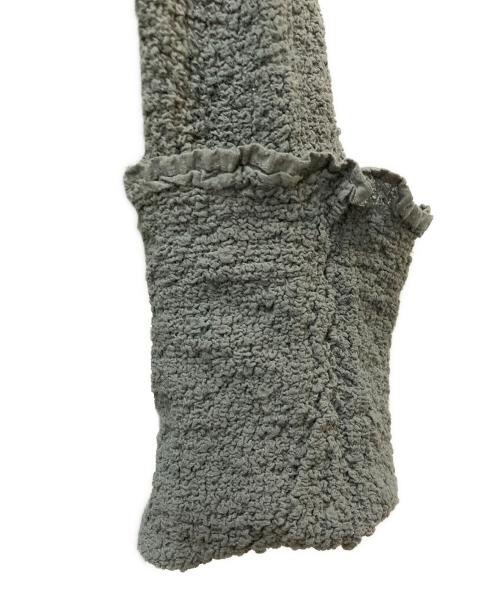 me ISSEY MIYAKE（ミーイッセイ ミヤケ）me ISSEY MIYAKE (ミーイッセイ ミヤケ) シャギーシャツ グレー サイズ:表記無しの古着・服飾アイテム