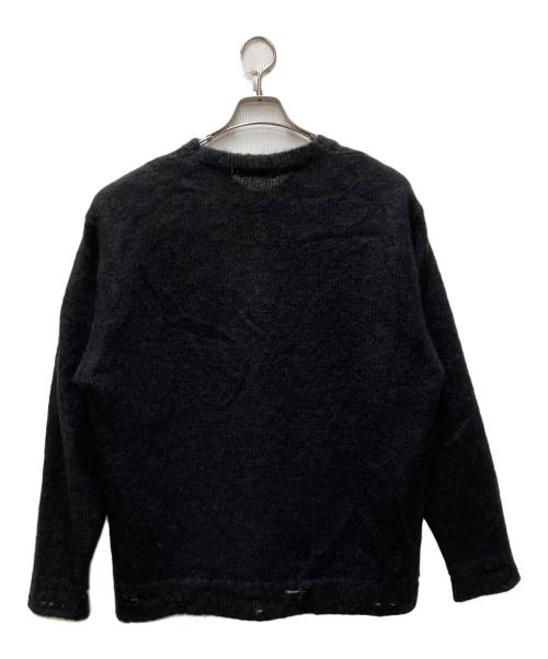 UNDERCOVER（アンダーカバー）UNDERCOVER (アンダーカバー) モヘア混グランジニット ブラック サイズ:4の古着・服飾アイテム