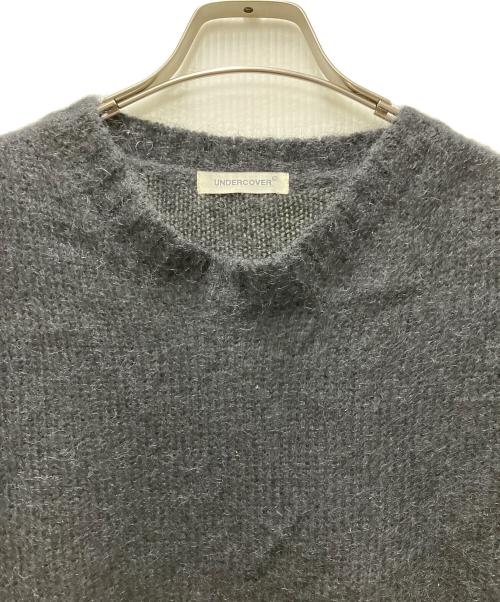 UNDERCOVER（アンダーカバー）UNDERCOVER (アンダーカバー) モヘア混グランジニット ブラック サイズ:4の古着・服飾アイテム