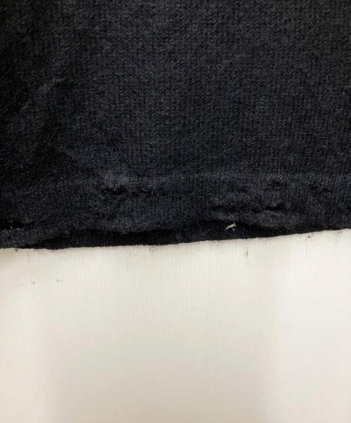 UNDERCOVER（アンダーカバー）UNDERCOVER (アンダーカバー) モヘア混グランジニット ブラック サイズ:4の古着・服飾アイテム