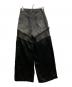 PRANK PROJECT (プランクプロジェクト) Denim Lace Blocking Pants ブラック サイズ:36：16000円