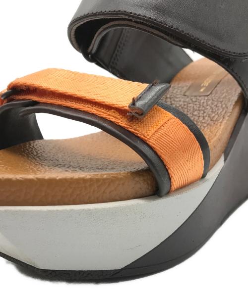 UNITED NUDE（ユナイテッドヌード）UNITED NUDE (ユナイテッドヌード) ストラップサンダル ブラウン サイズ:37の古着・服飾アイテム