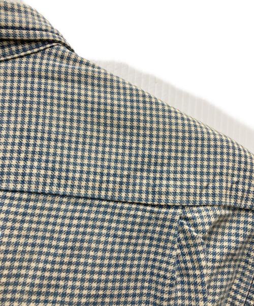 VISVIM（ビズビム）VISVIM (ビズビム) LONG RIDER INDIGO CHECK SHIRT ネイビー サイズ:2の古着・服飾アイテム