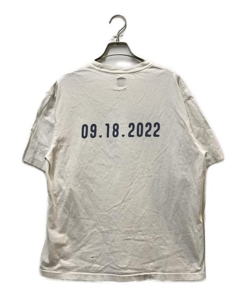 HUMAN MADE（ヒューマンメイド）HUMAN MADE (ヒューマンメイド) ハートロゴTシャツ ホワイト サイズ:XLの古着・服飾アイテム