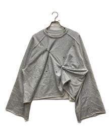 Ameri（アメリ）の古着「EYELET ARRANGEMENT SWEAT TOP」｜グレー