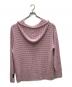 SYUMAN. (シュウマン) Crochet Hoodie ニットパーカー パープル サイズ:FREE：10000円