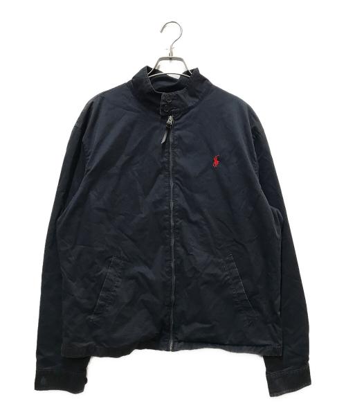 POLO RALPH LAUREN（ポロ・ラルフローレン）POLO RALPH LAUREN (ポロ・ラルフローレン) ハリントンジャケット ネイビー サイズ:Mの古着・服飾アイテム