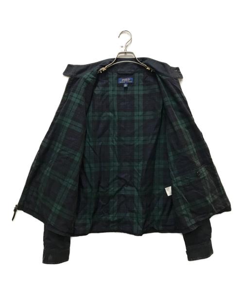POLO RALPH LAUREN（ポロ・ラルフローレン）POLO RALPH LAUREN (ポロ・ラルフローレン) ハリントンジャケット ネイビー サイズ:Mの古着・服飾アイテム