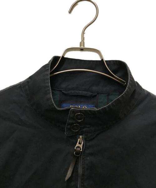 POLO RALPH LAUREN（ポロ・ラルフローレン）POLO RALPH LAUREN (ポロ・ラルフローレン) ハリントンジャケット ネイビー サイズ:Mの古着・服飾アイテム